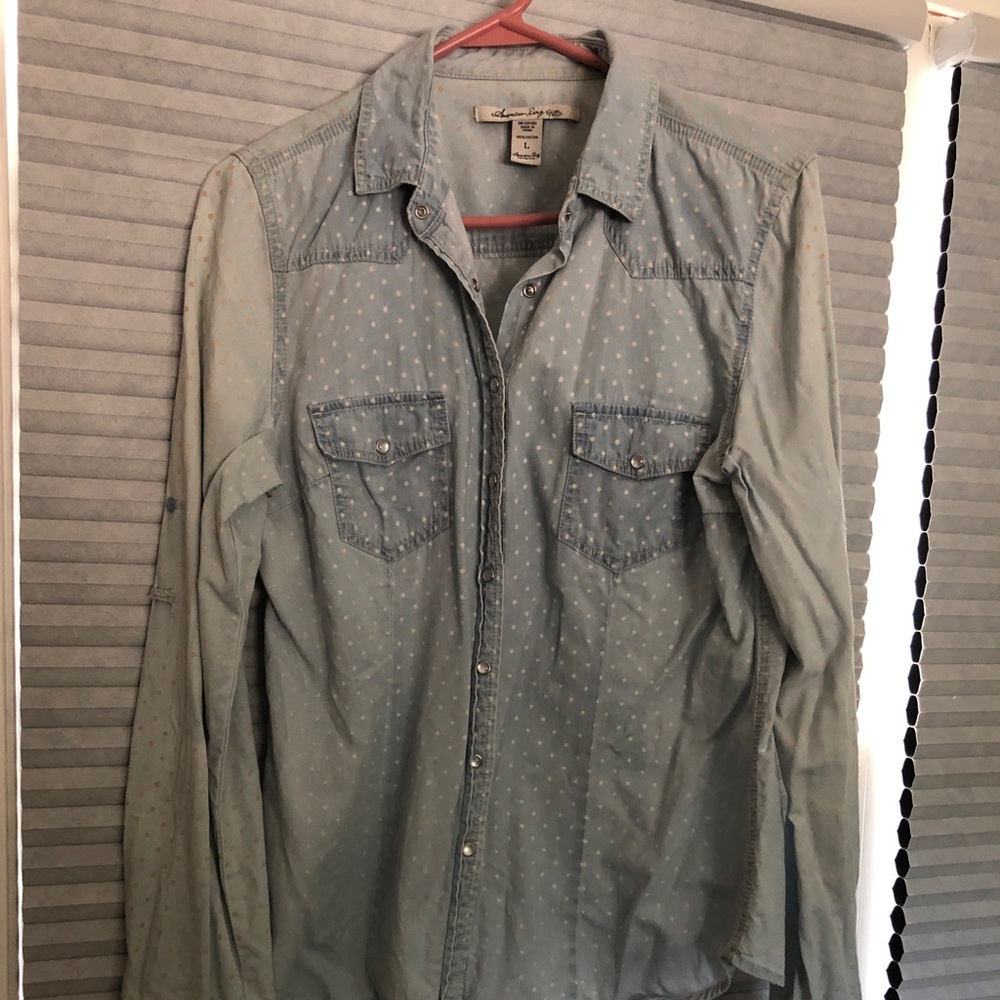 American Rag Western Style Denim Shirt